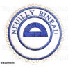 Badge / Macaron GLNF – Petite tenue provinciale – Grand Surintendant – Neuilly Bineau – Brodé machine